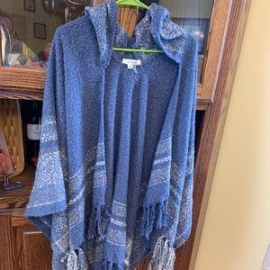 Softest Material!!! Blue Sweater with Hood